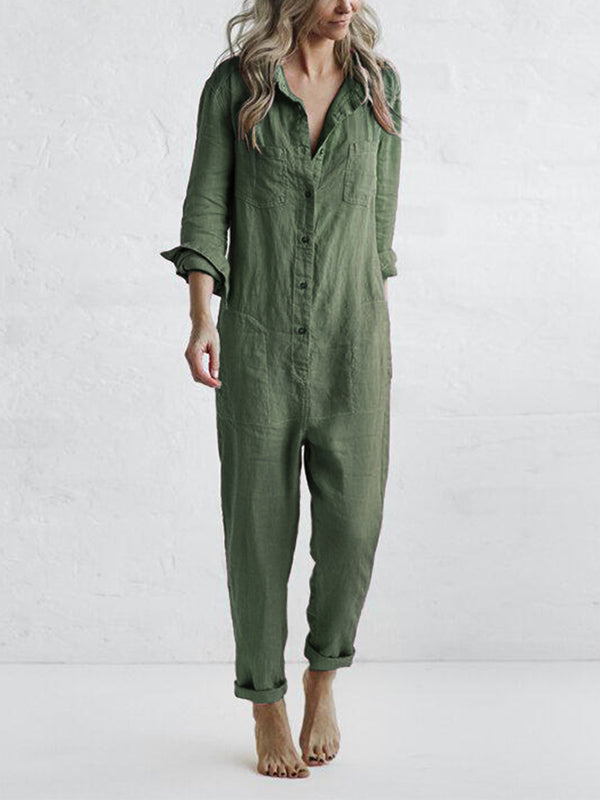 Langärmeliger Jumpsuit Harper