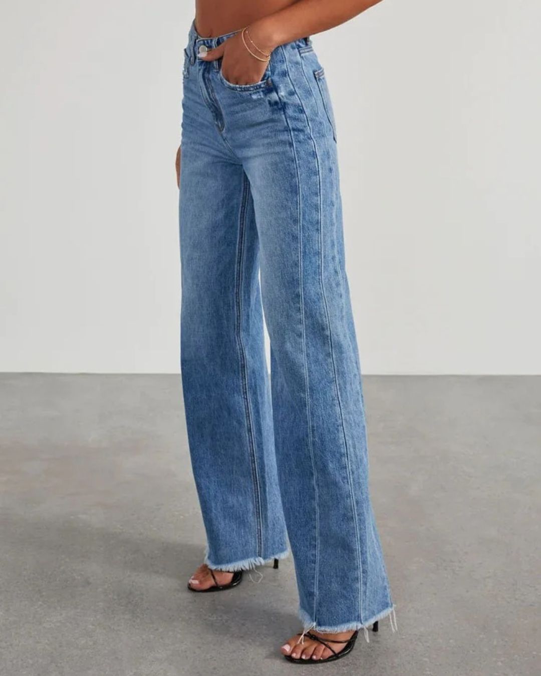 Amelia | Hochtaillierte Damenjeans