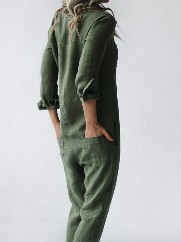 Langärmeliger Jumpsuit Harper