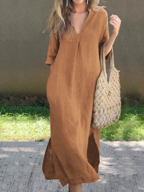 Brigitte | Damen Maxikleid