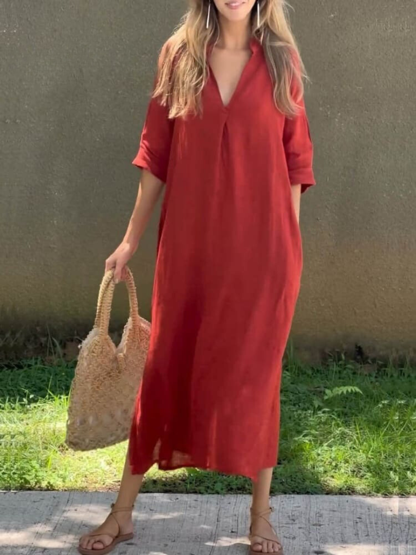 Brigitte | Damen Maxikleid