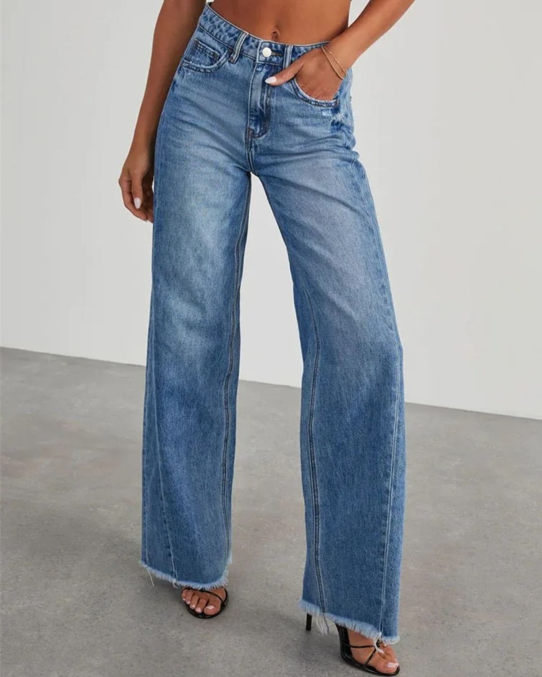 Amelia | Hochtaillierte Damenjeans