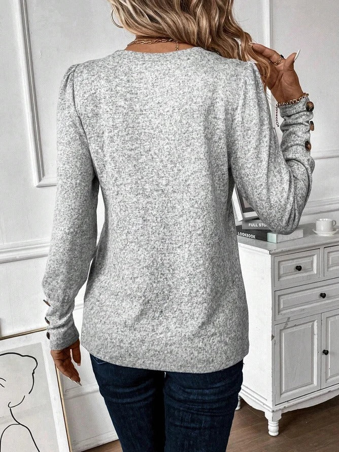 Ella Langarm Basic-Top