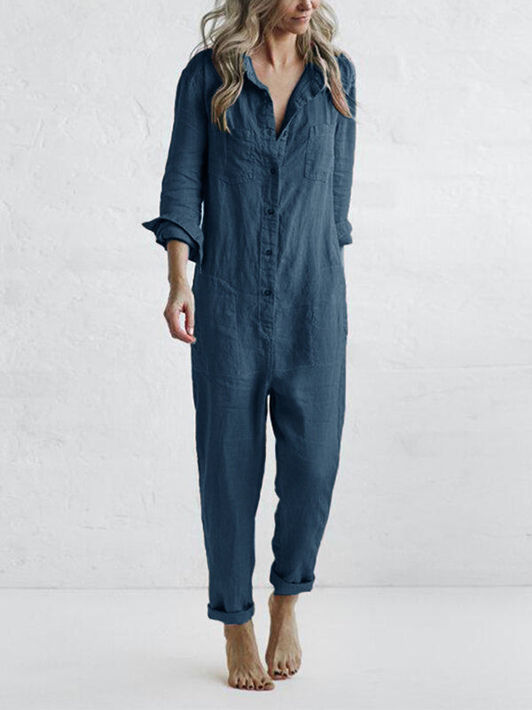 Langärmeliger Jumpsuit Harper