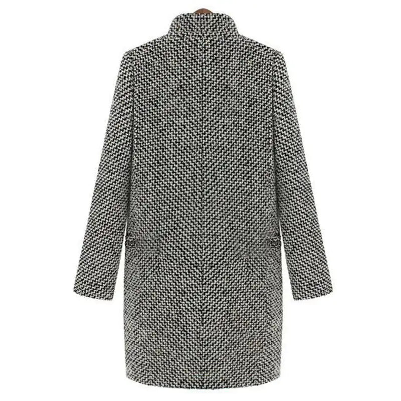 Cheska - Lange Wolljacke
