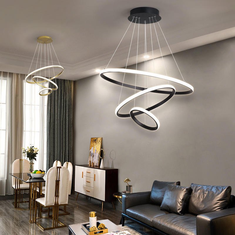 Moderne Spiral-Deckenlampe