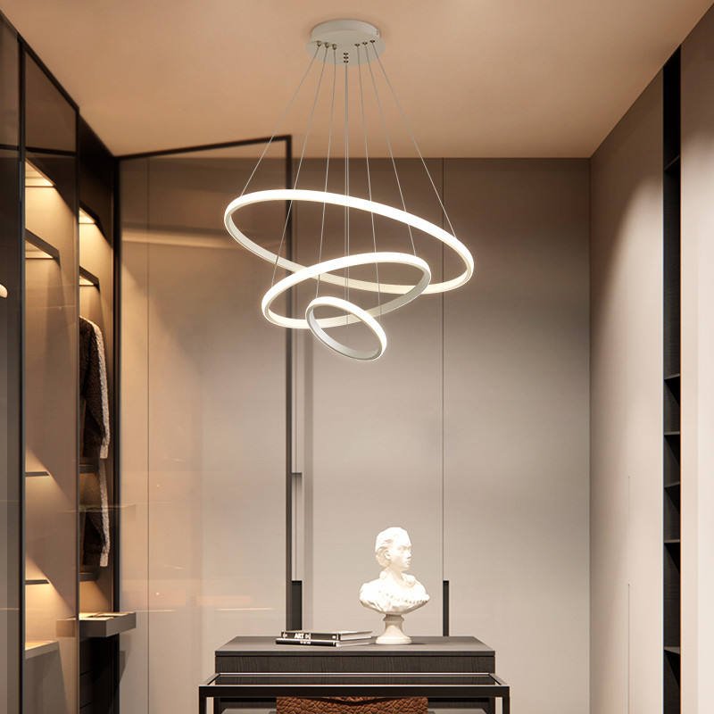 Moderne Spiral-Deckenlampe