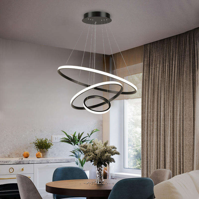 Moderne Spiral-Deckenlampe
