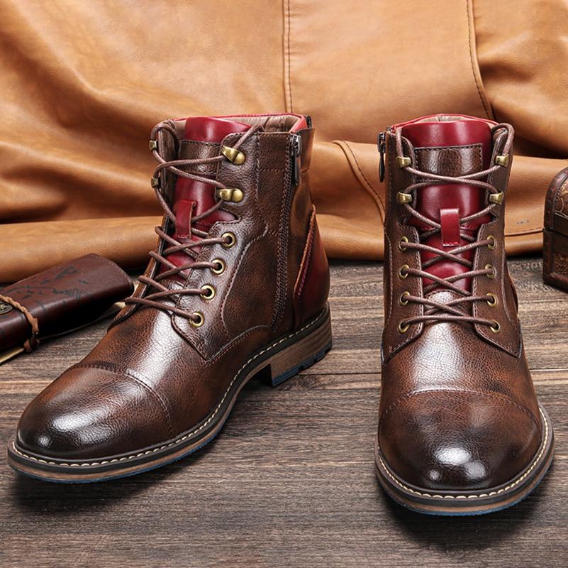 Lars | Stilvolle Lederstiefel mit robuster Sohle