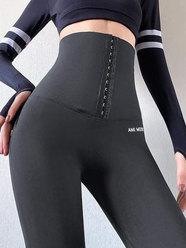 Ava Figurformende High-Waist-Leggings