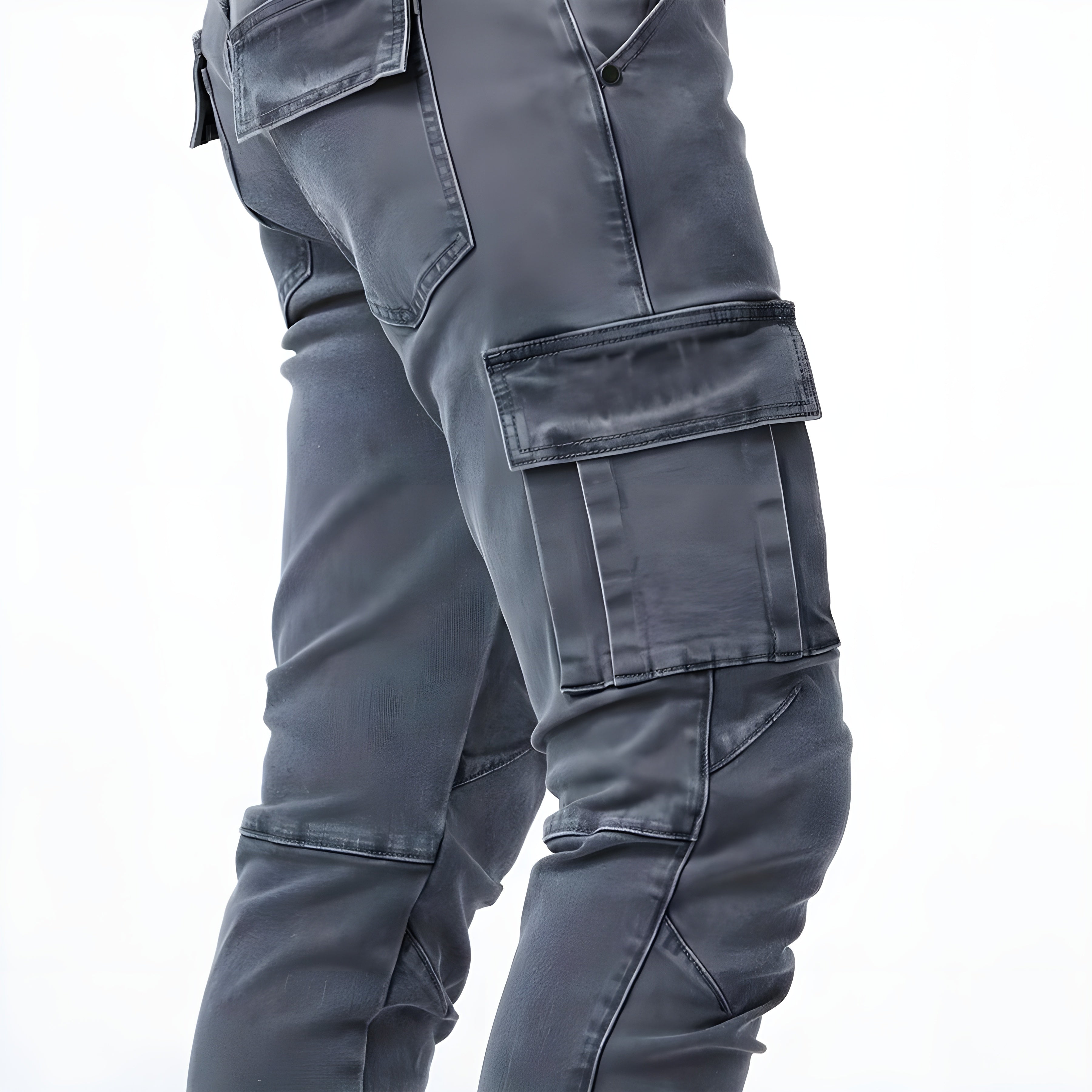 Ethan Cargo-Hose aus Stretch-Denim