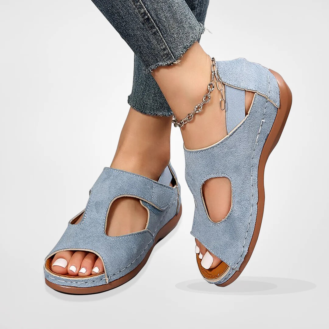 Nelya Ergonomische Sandalen - schön und bequem