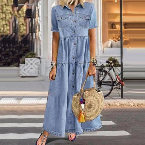 Minda | Jeanskleid