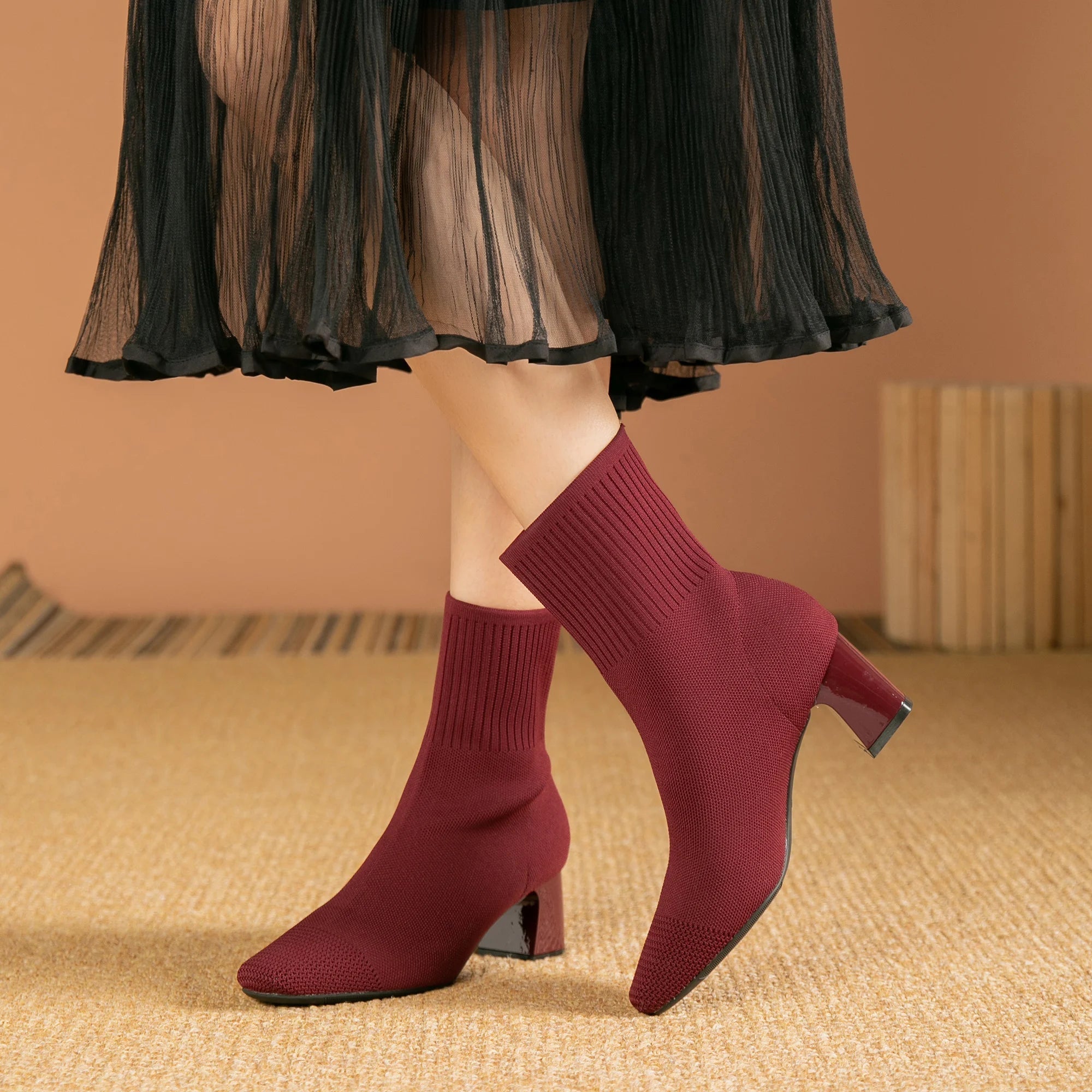 Janice Hohe Ankle-Boots
