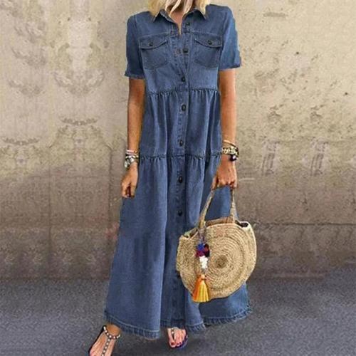 Minda | Jeanskleid