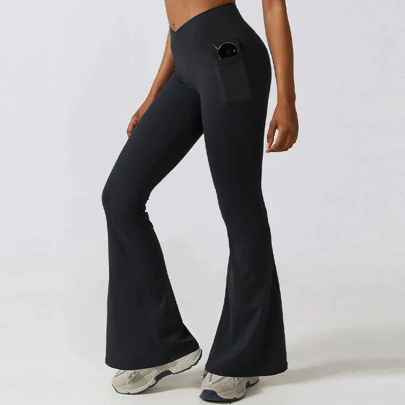 Chloe Gerippte Komfort-Leggings