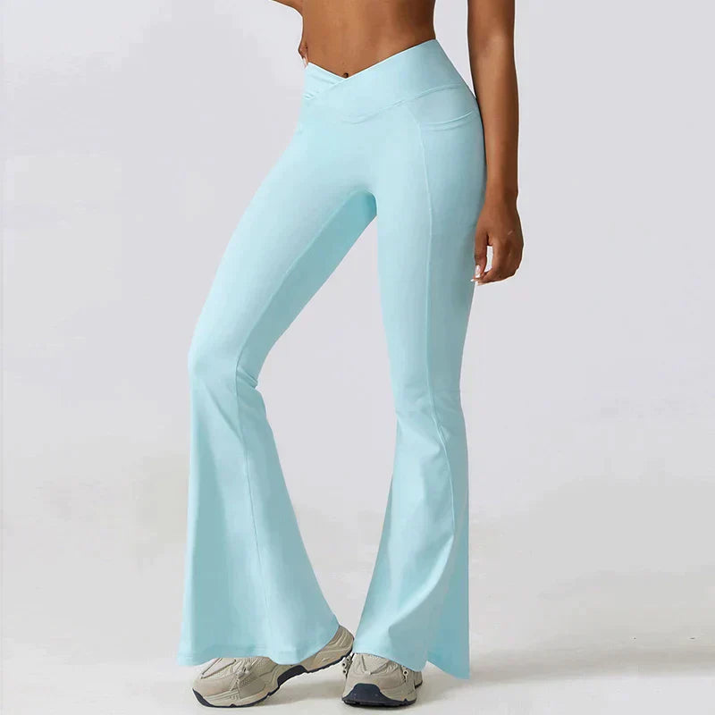 Chloe Gerippte Komfort-Leggings