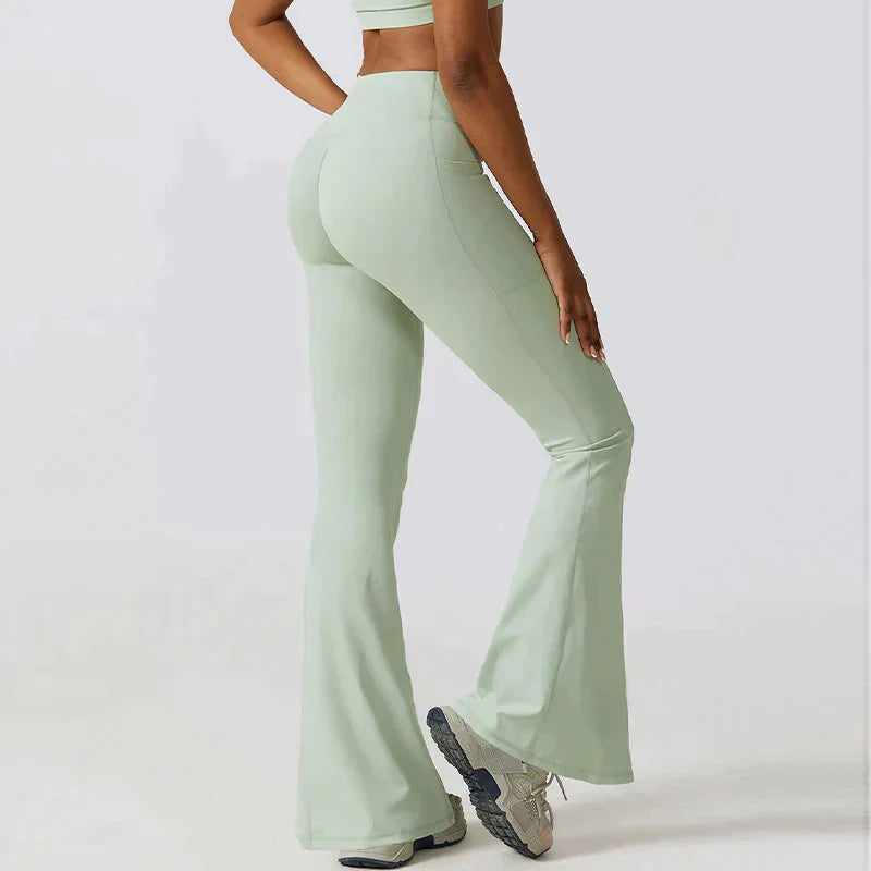 Chloe Gerippte Komfort-Leggings