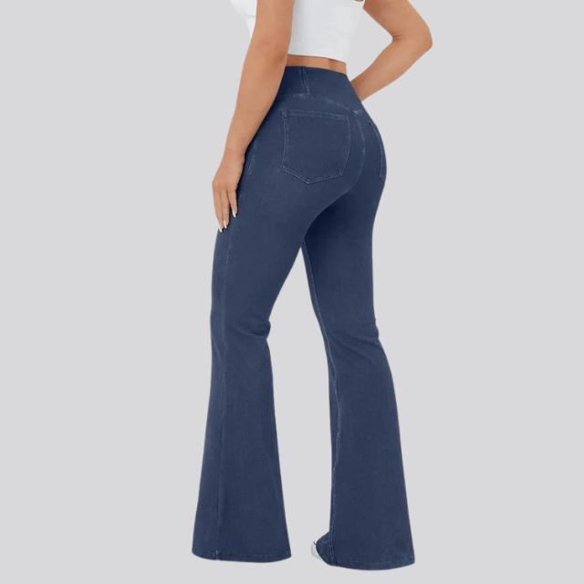 Chloe Gerippte Komfort-Leggings