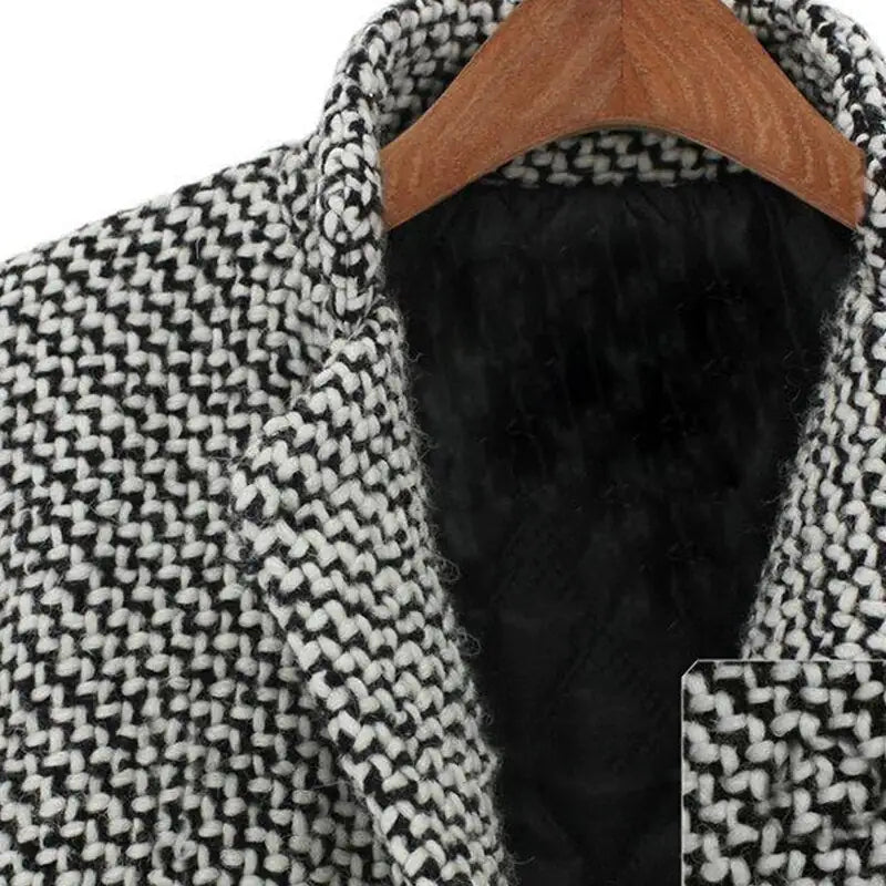 Cheska - Lange Wolljacke