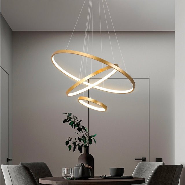 Moderne Spiral-Deckenlampe