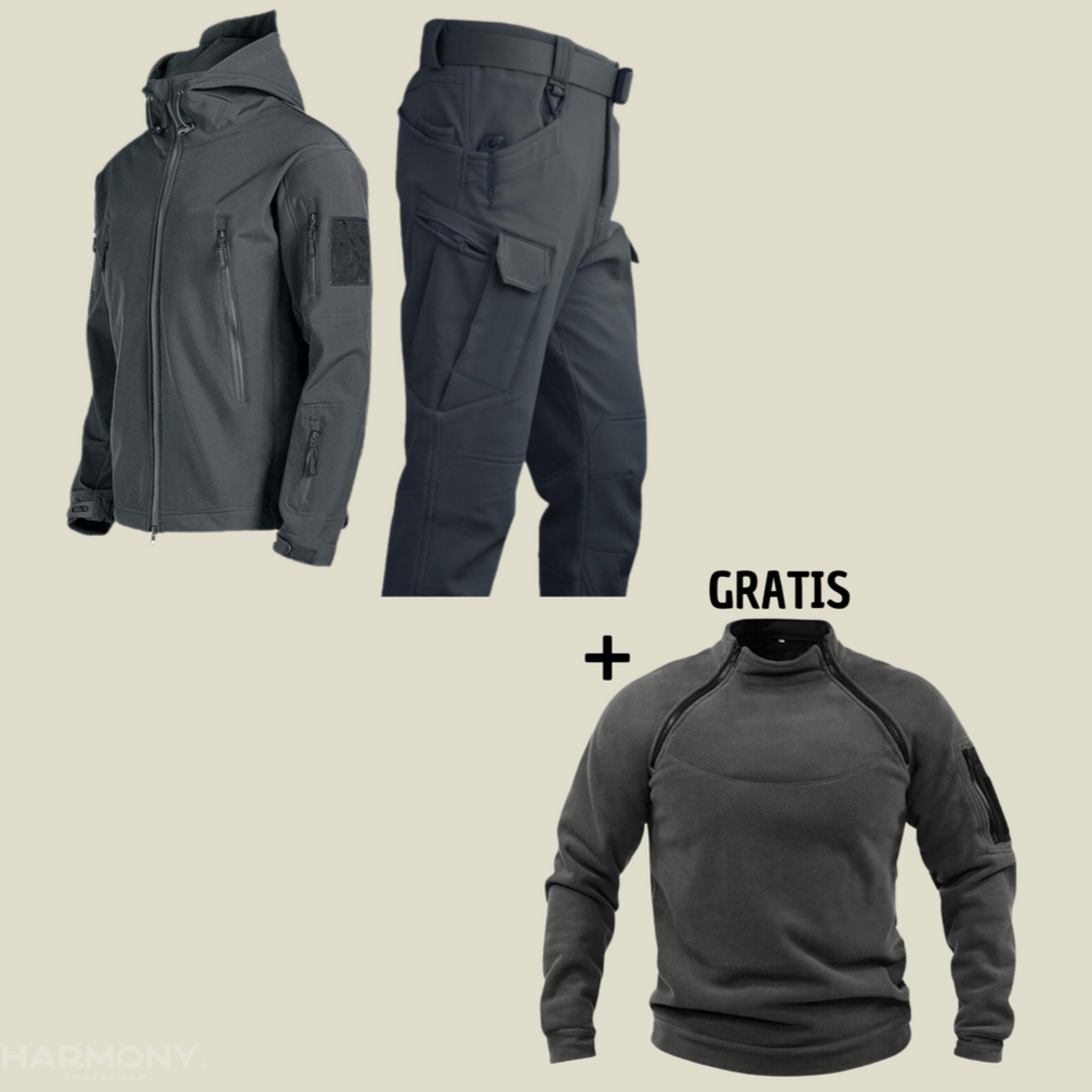 Oscar | Wasserfestes Militäroutfit mit Gratis Jacke