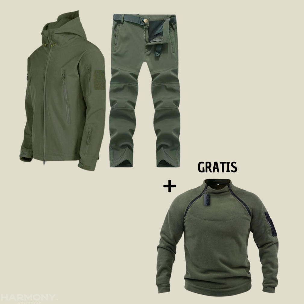Oscar | Wasserfestes Militäroutfit mit Gratis Jacke