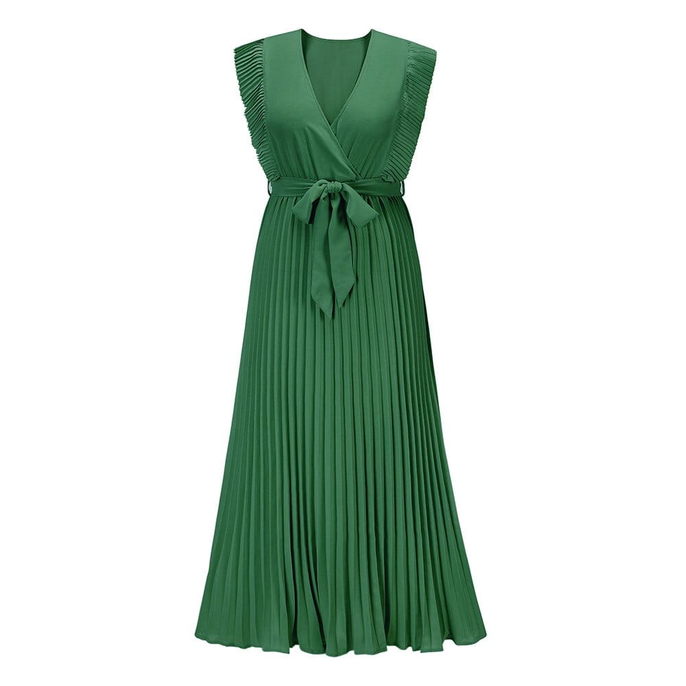 Evelina | Boho Damenkleid mit V-Ausschnitt
