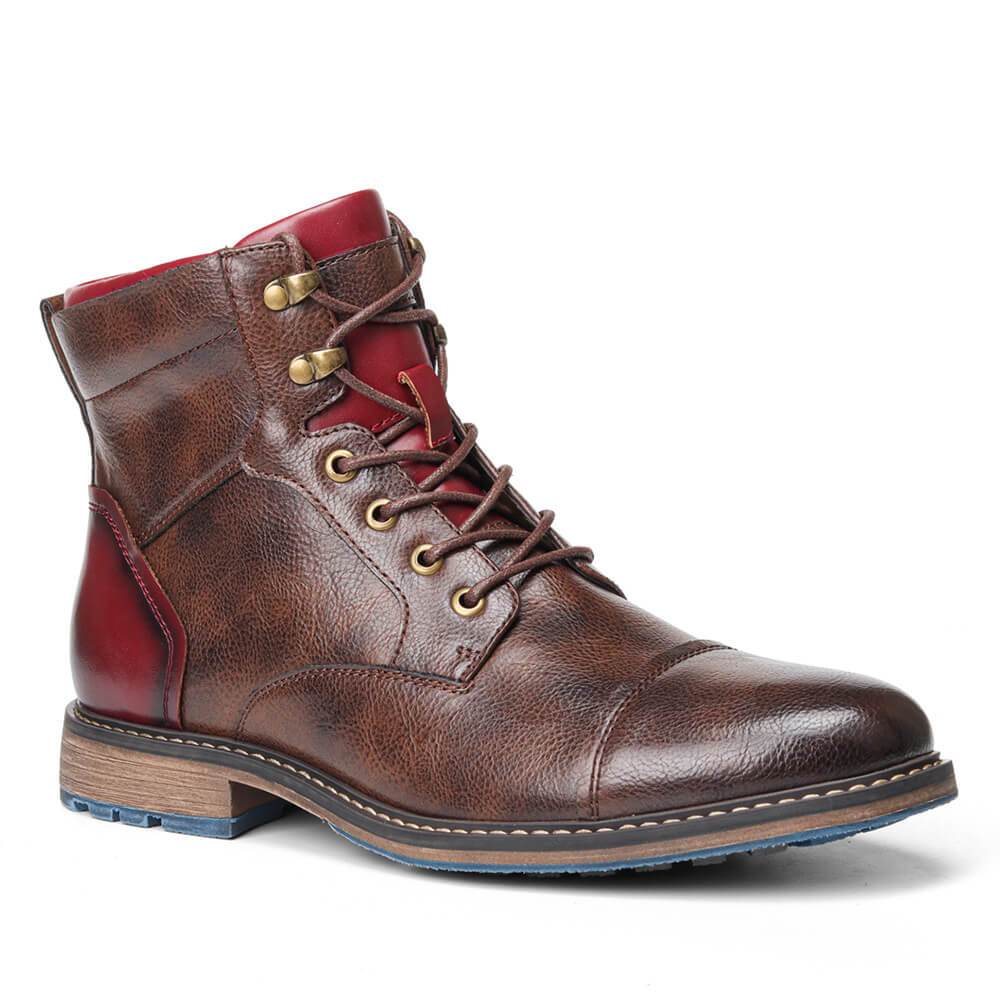 Lars | Stilvolle Lederstiefel mit robuster Sohle